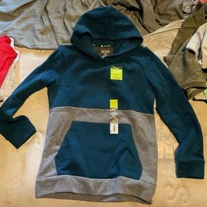 Boys Hoodies Sweater by Ted Size S(8) yrs.  in Teal Color New w/ Tags